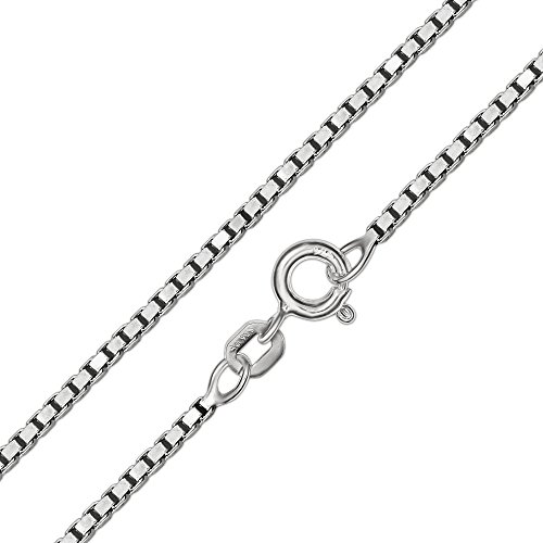 CLEVER SCHMUCK Set Silberner Kinder Anhänger Engel Ø 12 mm mit Gottes Segen auf All deinen Wegen, Rückseite Zur heiligen Taufe & Kette Venezia 40 cm Sterling Silber 925 für Kinder im Etui - 4