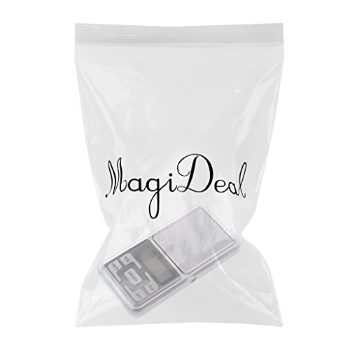 MagiDeal Digital Waage Feinwaage Taschenwaage für Schmuck Gold Silber Münzen Gramm 0.01G – 200g X 0.01g - 2