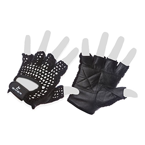 Guanti pesistica pelle/rete