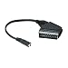 Produktbild Hama Adapter (Scart-Stecker auf Stereo 3,5mm Klinken-Kupplung) schwarz