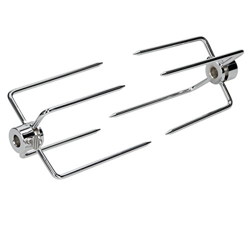20 Supporti Per Pannocchie In Acciaio Inox Con Manico In Silicone Giallo – Perfetti Per Griglia E Barbecue