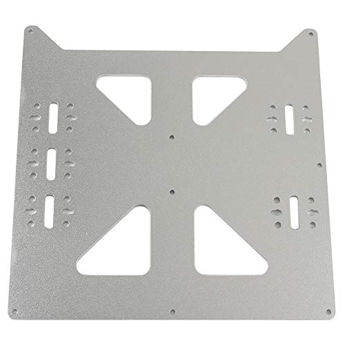 FYSETC Prusa i3 Accesorios de bricolaje V2 placa de aluminio y piezas de actualización de carruaje para impresora 3D Prusa i3 estilo Heatbed Hotbed