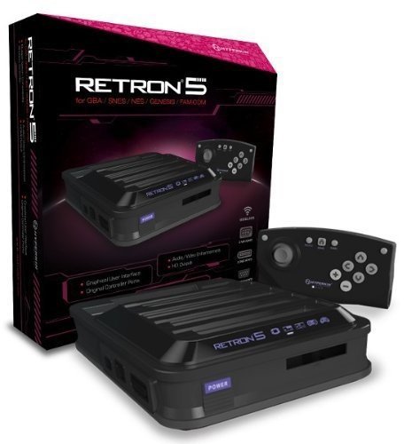 Hyperkin - Consola Retron 5 Negra + Mando Bluetooth width=