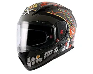 Axor Street Freedom Dull Black Orange Helmet-L