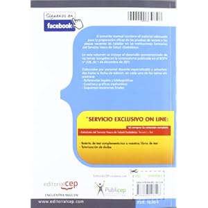 Celadores del Servicio Vasco de Salud-Osakidetza. Temario (Osakidetza 2011 (cep))