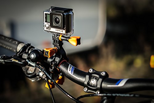 iSHOXS Bike Mount, ideale Montagebasis für GoPro Actioncams zur Anbringung an Karts, Motorrädern, Überrollbügeln oder Fahrradlenker - 6