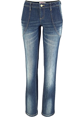 Preisvergleich Produktbild Damen Stretch-Jeans STRAIGHT, Normal (34)