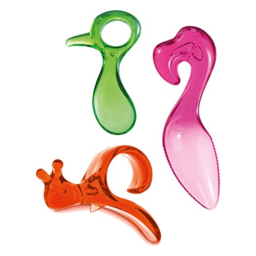 Koziol Geschenkset Fresh Vitamins 3 teilig, Kunststoff, Mehrfarbig, 15,2 x 13,2 x 4 cm