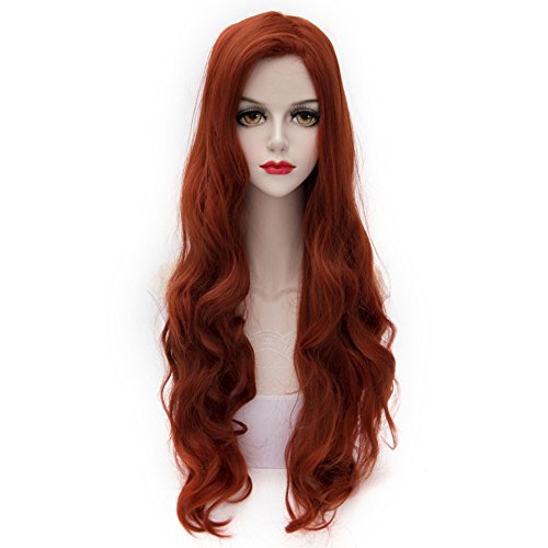 Preisvergleich Produktbild Fashion Series Cosplay perücken 80cm Wig Halloween Lolita seidige Braun Harajuku