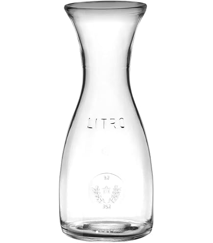 Stölzle - Set di 6 brocche in vetro superiore Salisburgo, 0,125 litri, in vetro di alta qualità, adatto come caraffa, caraffa per limonata, brocca per succo