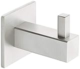 Material: Edelstahl rostfrei - Vollmaterial massiv - Oberfläche: Edelstahl matt gebürstet - platzsparende und funktionale Flurgarderobe die verdeckt montiert wird.