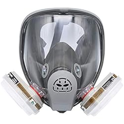 Pour 6800 masque complet masque respiratoire 7pcs kit peinture peinture décoration bois gris