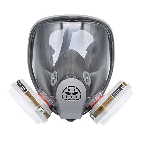 Pour 6800 masque complet masque respiratoire 7pcs kit peinture peinture décoration bois gris