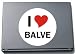 Produktbild I Love Aufkleber Decal Sticker Laptopaufkleber Laptopskin 297 mm mit Stadtname BALVE