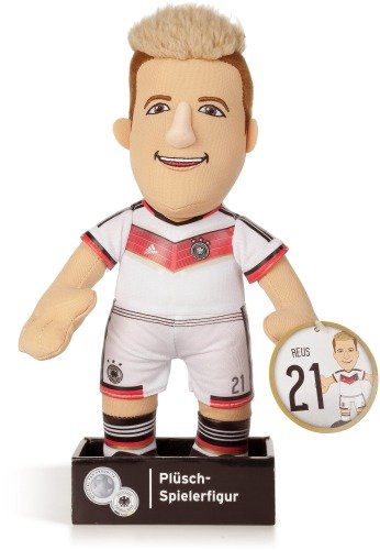 Preisvergleich Produktbild adidas DFB Fanpuppe Plüsch Reus, Schwarz / Weiß, 400100000110