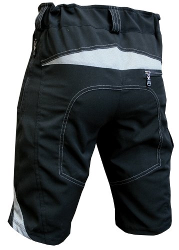 Berkner Herren Fahrrad Hose Radhose Shorts mit Sitzpolster - 2