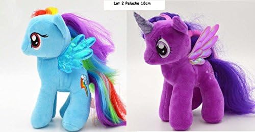 Channeltoys - set of 2pcs fluffy - 18 cm - My small pony goes fluffy - generic - New