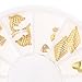 Generic Fashion 3D Nail Art Rhinestones Stickers Tips DIY Glitter Decors Gold Rivet Shaped RS.150.00