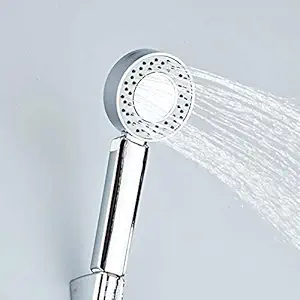 Hiru 3 in1 Modes Double-Sided Shaking Dual Multi-Function Shower Head High Pressure Handheld Water Shower Faucet (Standard Size)