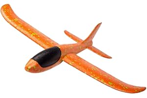 AK ANOLIHK Kids The Value Airplane Toy - Large Throwing Foam Plane (1PC Foam Airplane FBA 0), Multicolour
