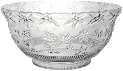 FinishingTouches Partystore Re-usable 8 Quart Punch Bowl