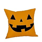 SEWORLD Halloween Kissenbezüge Sofa Kürbis Geister Kissenbezug Home Decor G