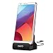Produktbild USB C Desktop Dockingstation,EVIISO USB Type C Ladegerät Ladestation mit Type-C kabel,High Speed Lade Sync Dock für Samsung Galaxy A3/A5 (2017),S8 Plus,Note 8,Huawei P10,LG G6,HTC U11,Oneplus,Schwarz