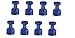 Produktbild FRANKEN Memohalter 18x11 mm 400 g dunkelblau