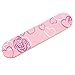 Carejoy 5pcs Nail Art 2-way Sponge Sandpaper Sanding File Buffer Polish Buffing Tool (Pink)