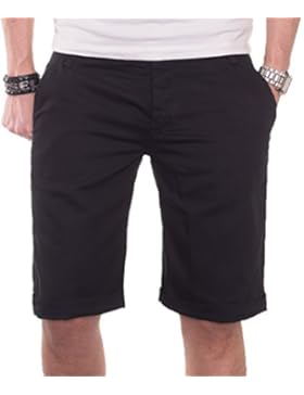 A. Salvarini Herren Shorts kurze Sommer Hose Chino Short Bermuda AS020