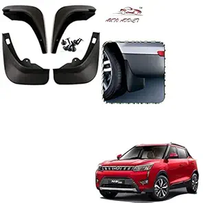 Auto Addict Car Mud Flaps O.E Type Mud Guard Set of 4 pcs for Mahindra XUV 300