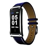 Kivors Activity Tracker, 107, Fitness Tracker, Armbanduhr mit Herzfrequenzmesser, Bluetooth, IP67, Smart-Armband für iOS- und Android-Smartphone, Y2BL, Y2-Blue