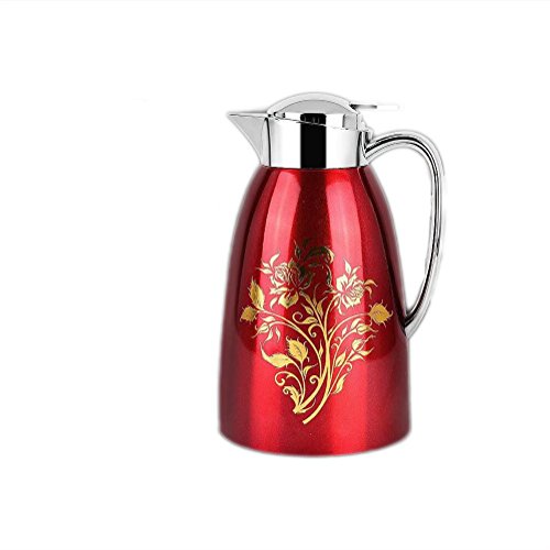 Kaffee / Tee Topf Kaffee Topf Edelstahl Isolierter Topf (26.5cm * 14.8cm) red Kaffee / Tee Topf Kaffee Topf Edelstahl Isolierter Topf (26.5cm * 14.8cm) red Bilder