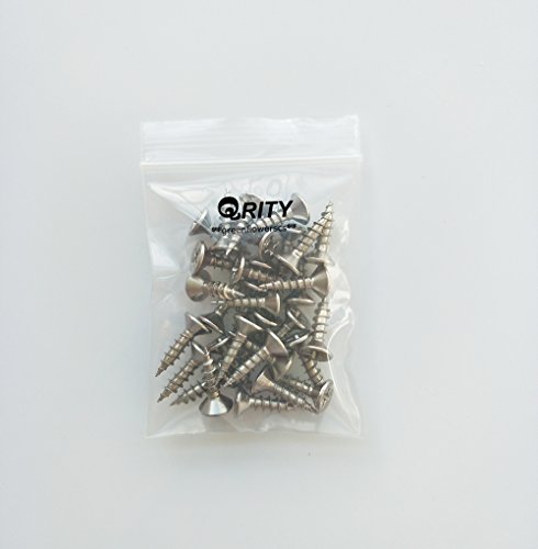 Qrity 4 Piezas 90° Kitchen de Bisagras para Armario o Puerta bisagras