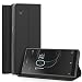 Produktbild IVSO Sony Xperia L1 Hülle, Hohe Qualität Advanced Shock Absorption Technology Case Folio Tasche Cover für Sony Xperia L1 Smartphone (Schwarz)