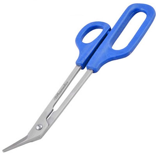 Pharmedics Easy Grip Long Toe Nail Toenail Scissors Clippers