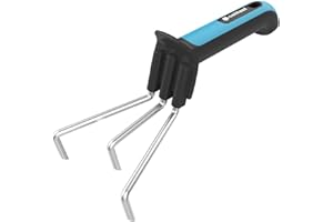 Cellfast Cultivator ENERGO™, for Aeration, Softening Soil, Removing Roots with Shallow Weeds, Stainless Steel, 42-004