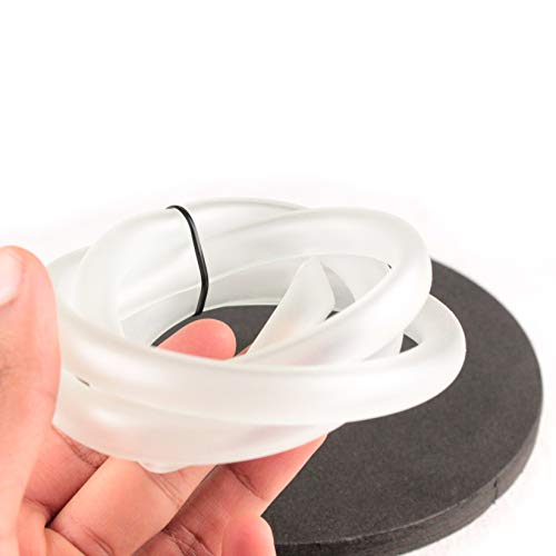 PK Green 8mm Clear Tubing for Water Fountain Pumps | Plastic PVC 1m Pipe | Transparent Tube For Small Fountain Pumps, Waterfalls, Garden Water Features, Solar Fountains | Fountain Accessory Spare Part