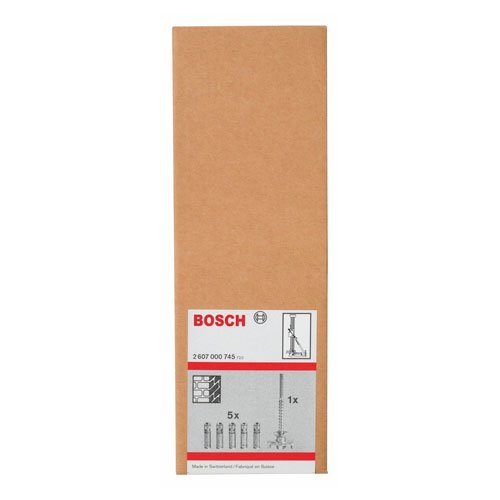 Bosch Pro 6tlg. Befestigungs-Set für Natur- und Kunststein