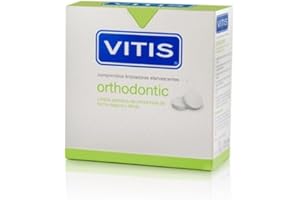 Pastillas desincrustantes para limpieza de ortodoncias removibles y protesis VITIS Orthodontic (1 caja 32 comprimidos)