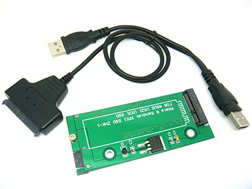 18PIN zu SATA Adapter mit USB-SATA-Kabel für Sandisk sdsa5jk ADATA XM11 SSD von Asus UX31 UX21 - 2