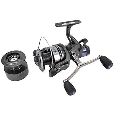 Hirisi Attaquer® Bobine de pêche à la Carpe Spinning Gratuit de Couloir avec Bobine supplémentaire Offert.