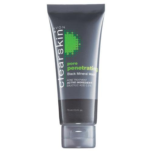 Preisvergleich Produktbild Avon Clearskin Pore Penetrating Black Mineral Mask 75 ml