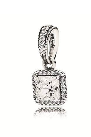 Preisvergleich Produktbild Pandora Timeless Elegance Pendant, Clear Cz Charm by Unknown