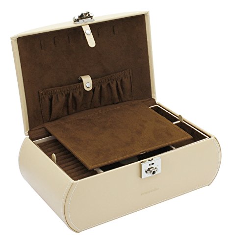 Friedrich|23 Damen-Schmuckkasten Cordoba Leder beige – 26480-8 - 5