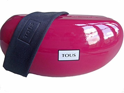 TOUS Gafas caso y de lente de pano (Cherry)