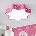 Produktbild Thoreosrad kreative Sterne, Kinderzimmer, Lampen und Laternen, Persönlichkeit, LED Deckenleuchte, einfache Cartoon, warme Zimmer, Wohnzimmer, Schlafzimmer mit Beleuchtung, Blau 38 cm Gürtel Led