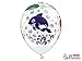 Produktbild Luftballon weiß mit Orka Wal Pottwal Delfin Hai - Motiv Ozean verschiedene Unterwassertiere mit verschiedenen Farben 10 Stück 30cm Heliumgeeignet Ballon Dekoration Geburtstag Party Tier Tierluftballon Tiermotive Tiere Tiereluftballon