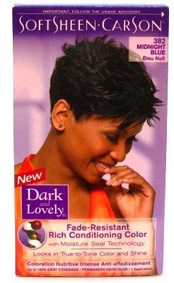 Dark & Lovely Color #382 Mid-Night Blue (Pack of 6)