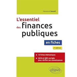 L'essentiel des finances publiques en fiches - 2e édition Livre en Ligne L'essentiel des finances publiques en fiches - 2e édition Livre en Ligne - Telecharger Ebook